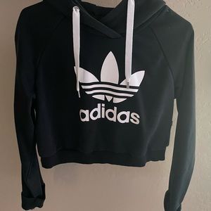 Womens Adidas crop sweater